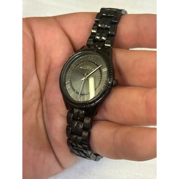 Michael Kors Lauryn 4337 Women’s Watch! New Battery! - Picture 4 of 12